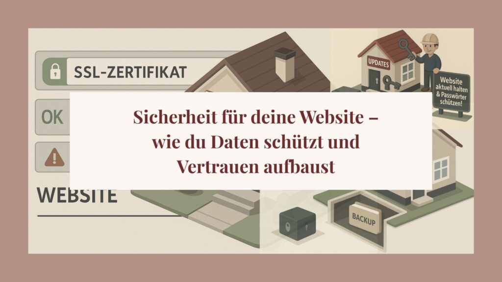 Sicherheit für deine Website – wie du Daten schützt und Vertrauen aufbaust (2/3)